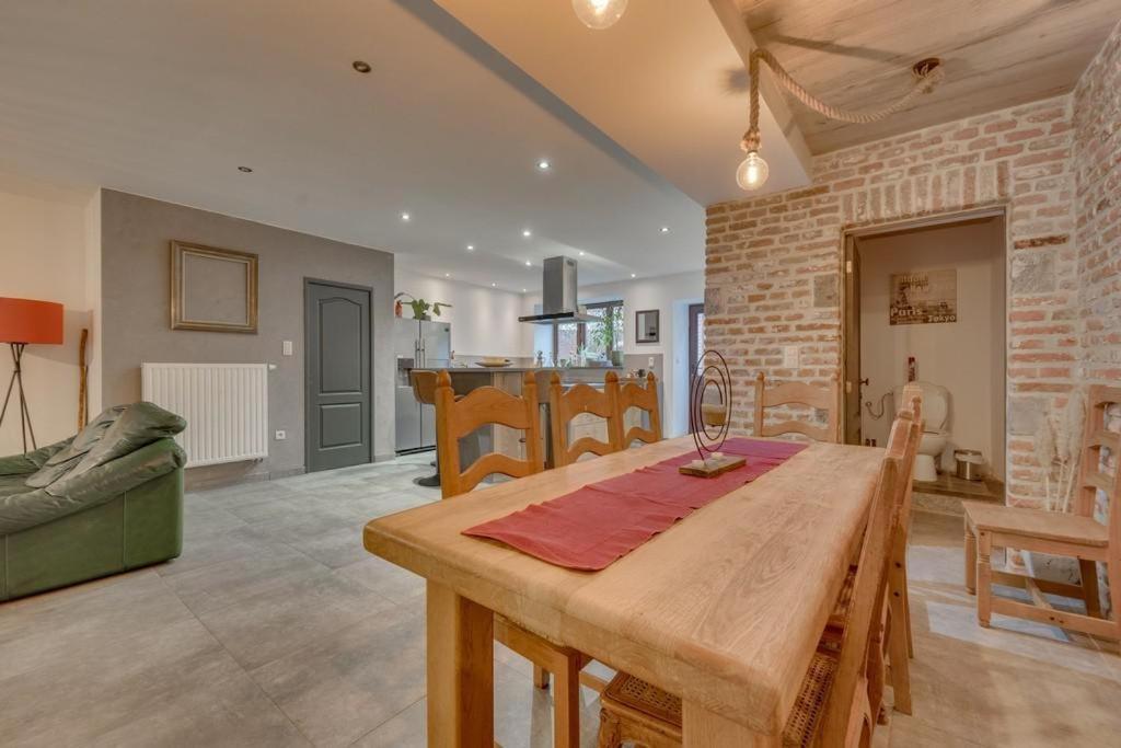 maison familiale près de bruxelles et paridaisia Enghien Esterno foto